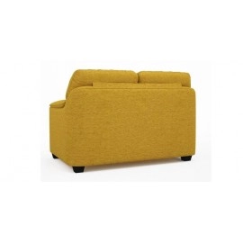 Croma Fabric 2 Seater Sofa in Yellow Colour