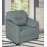 Croma Leatherette 1 Seater Sofa in Grey Colour