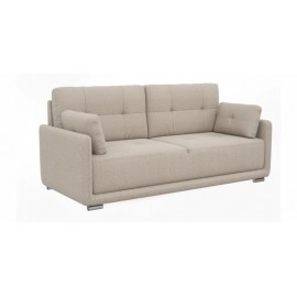 Cedar Fabric 3 Seater Sofa in Beige Colour