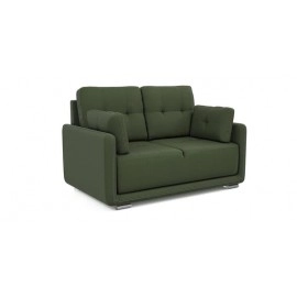 Cedar Leatherette 2 Seater Sofa in Olive Colour