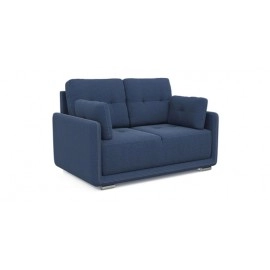 Cedar Fabric 2 Seater Sofa in Blue Colour