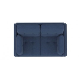 Cedar Fabric 2 Seater Sofa in Blue Colour