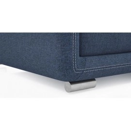 Cedar Fabric 2 Seater Sofa in Blue Colour