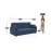 Cedar Fabric 3 Seater Sofa in Blue Colour