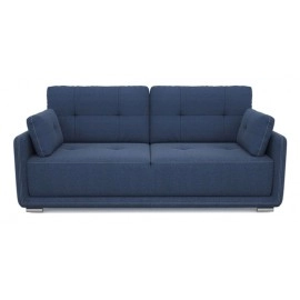 Cedar Fabric 3 Seater Sofa in Blue Colour