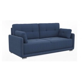 Cedar Fabric 3 Seater Sofa in Blue Colour