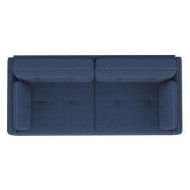 Cedar Fabric 3 Seater Sofa in Blue Colour