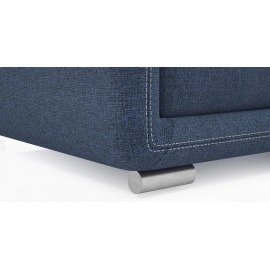 Cedar Fabric 3 Seater Sofa in Blue Colour