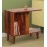 Inge Solid Wood End Table in Walnut Finish
