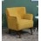 Carlito Lounge Chair in Yellow Colour