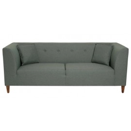 Armando Fabric 3 Seater Sofa In Grey Colour