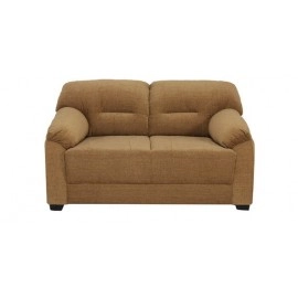 Colton Fabric 2 Seater Sofa in Coffee Brown Colour