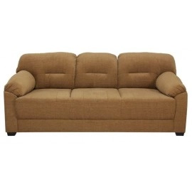 Colton Fabric 3 Seater Sofa in Coffee Brown Colour