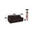Napa Leatherette 3 Seater Sofa in Brown Colour