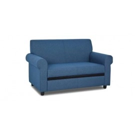 Elias Fabric 2 Seater Sofa in Blue Colour