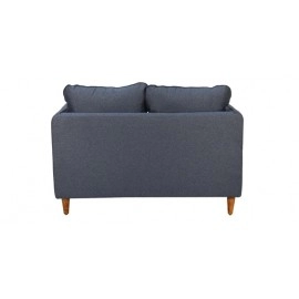 Amelio Fabric 2 Seater Sofa In Blue Colour