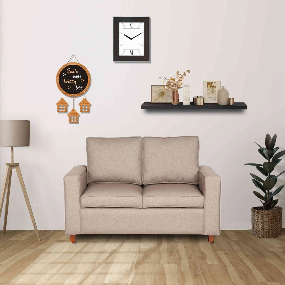 Faye 2 Seater Sofa in Brown Colour