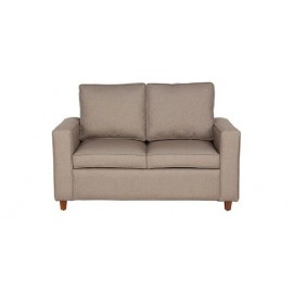 Faye 2 Seater Sofa in Brown Colour