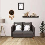 Amelio 2 Seater Sofa in Brown Colour