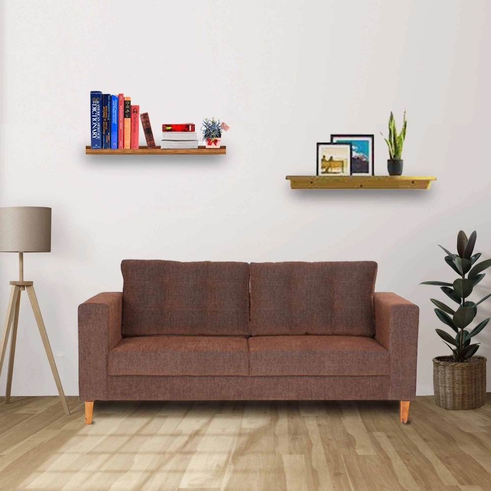 Cindy 3 Seater Sofa in Brown Colour