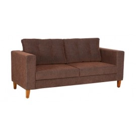 Cindy 3 Seater Sofa in Brown Colour