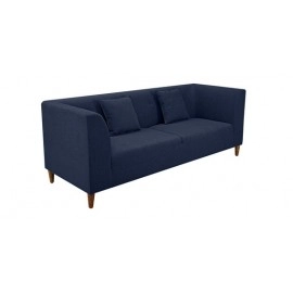 Armando 3 Seater Sofa in Navy Blue Colour