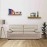 Olaf Fabric 3 Seater Sofa in Beige Colour
