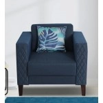 Blenzo 1 Seater Sofa in Blue Colour