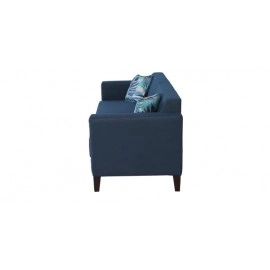 Blenzo Fabric 3 Seater Sofa in Blue Colour