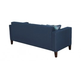 Blenzo Fabric 3 Seater Sofa in Blue Colour