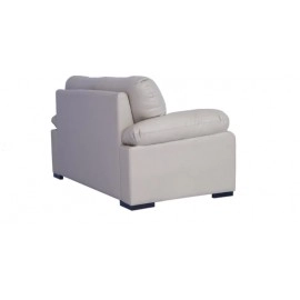 Montario Leatherette 2 Seater Sofa in Beige Colour
