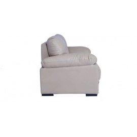 Montario Leatherette 2 Seater Sofa in Beige Colour