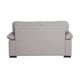 Montario Leatherette 2 Seater Sofa in Beige Colour