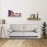 Montario Leatherette 3 Seater Sofa in Beige Colour