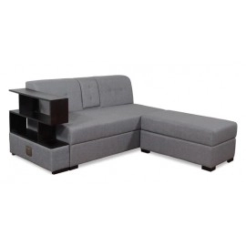 Eris Fabric 2 Seater Sofa in Grey Colour