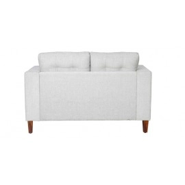 Cindy Fabric 2 Seater Sofa In Ash Grey Colour