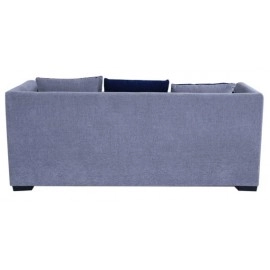 Crown Fabric 3 Seater Sofa in Grey Colour