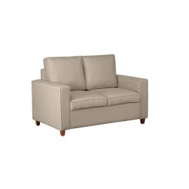 Belindra Fabric 2 Seater Sofa In Beige Colour