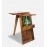Alfa Sheesham Wood End Table in Walnut Finish