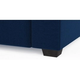 Jordan Fabric LHS Sectional Sofa in Blue Colour