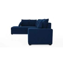 Jordan Fabric LHS Sectional Sofa in Blue Colour