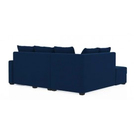 Jordan Fabric RHS Sectional Sofa in Blue Colour